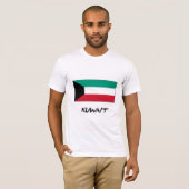 Kuwait-Flagge T-Shirt (Vorne ganz)