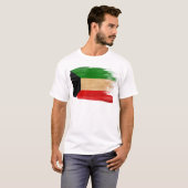 Kuwait-Flagge T-Shirt (Vorne ganz)