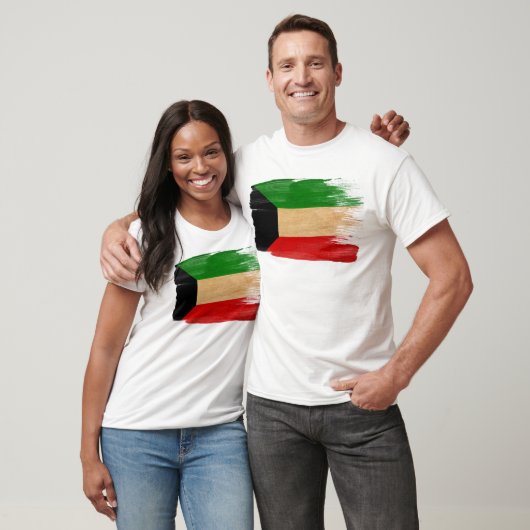 Kuwait-Flagge T-Shirt (Unisex)