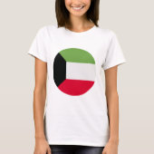 Kuwait-Flagge T-Shirt (Vorderseite)