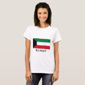 Kuwait-Flagge T-Shirt (Vorne ganz)