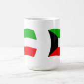 Kuwait-Flagge-Tasse Kaffeetasse (Mittel)