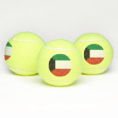 Kuwait-Flagge Tennisbälle (Multi)