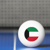 Kuwait-Flagge Tischtennisball (Netto)