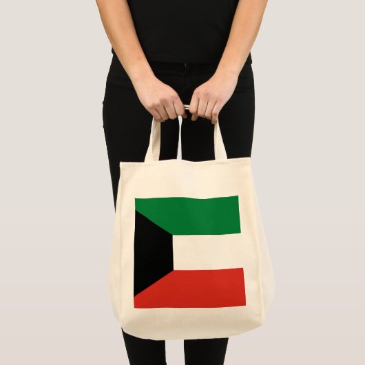 Kuwait-Flagge Tragetasche (Vorderseite (Produkt))