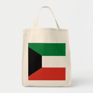 Kuwait-Flagge Tragetasche