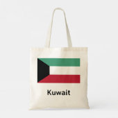 Kuwait-Flagge Tragetasche (Rückseite)