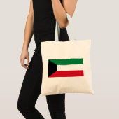 Kuwait-Flagge Tragetasche (Vorderseite (Produkt))