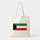 Kuwait-Flagge Tragetasche (Rückseite)