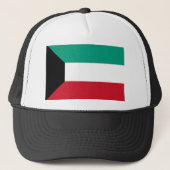 Kuwait-Flagge Truckerkappe (Vorderseite)