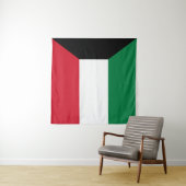 Kuwait-Flagge Wandteppich (Beispiel (Horizontal))
