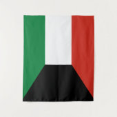 Kuwait-Flagge Wandteppich (Vorderseite)