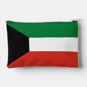 Kuwait-Flagge Zubehörtasche (Rückseite)