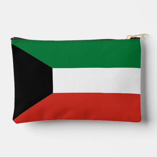 Kuwait-Flagge Zubehörtasche (Rückseite)