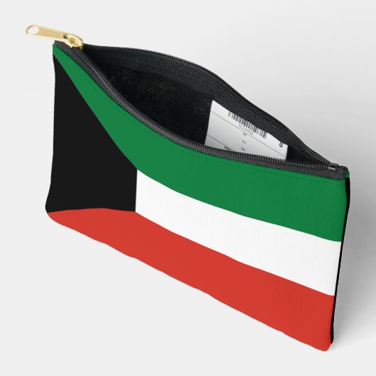 Kuwait-Flagge Zubehörtasche (Offen)