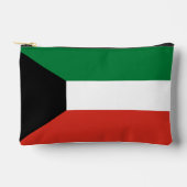 Kuwait-Flagge Zubehörtasche (Vorderseite)