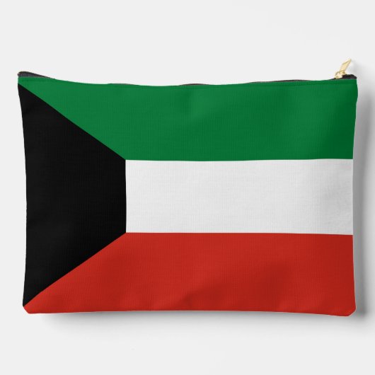 Kuwait-Flagge Zubehörtasche (Rückseite)