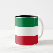Kuwait-Flagge Zweifarbige Tasse (VorderseiteRechts)