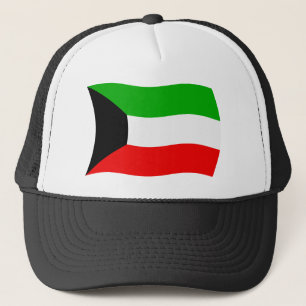 Kuwait-Flaggen-Mütze Truckerkappe