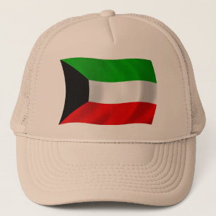 Kuwait-Flaggen-Mütze Truckerkappe