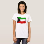 Kuwait-Flaggen-Shirt T-Shirt (Vorne ganz)