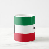 Kuwait-Flaggen-Tasse Kaffeetasse (Mittel)