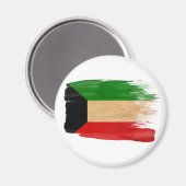 Kuwait-Flaggenmagnete Magnet (Vorderseite/Rückseite)