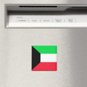 Kuwait Hochwertige Flagge Magnet (In Situ (Geschirrspüler))
