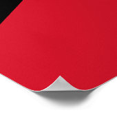 Kuwait, Kenia-Flagge Poster (Ecke)