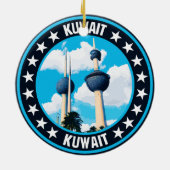 Kuwait Keramik Ornament (Hinten)