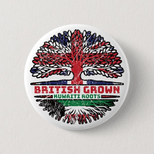 Kuwait Kuwaiti UK Vereinigtes Königreich British T Button (Vorderseite)