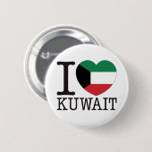 Kuwait-Liebe v2 Button (Vorne & Hinten)
