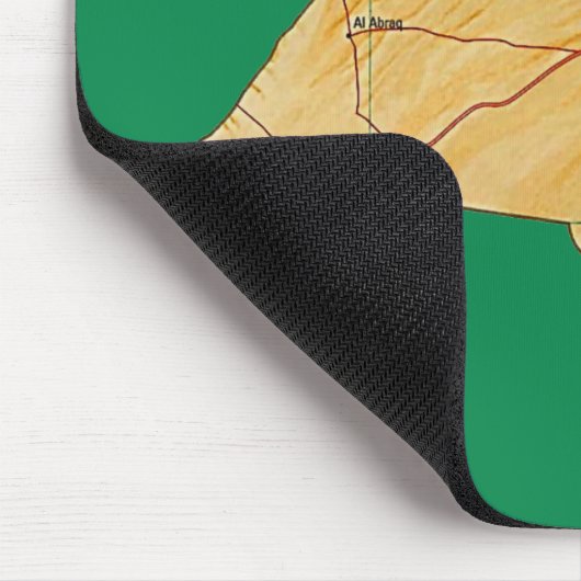 Kuwait Map Mousepad (Ecke)