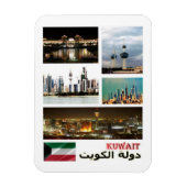 Kuwait - Mosaik - Magnet (Vertikal)