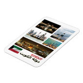 Kuwait - Mosaik - Magnet (Linke Seite)
