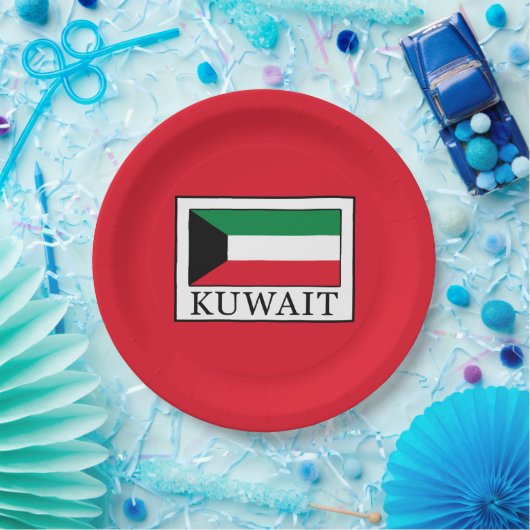 Kuwait Pappteller (Party)