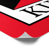 Kuwait Poster (Ecke)
