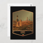 Kuwait Postkarte (Vorne/Hinten)