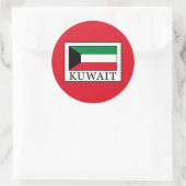 Kuwait Runder Aufkleber (Tasche)