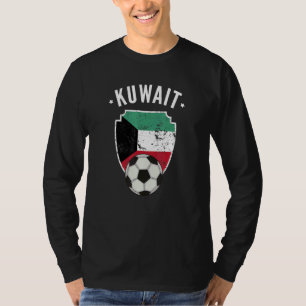 Kuwait Soccer Kuwait Flag Football Kuwaiti Prix R T-Shirt