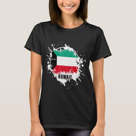 Kuwait Splash T-Shirt (Vorderseite)