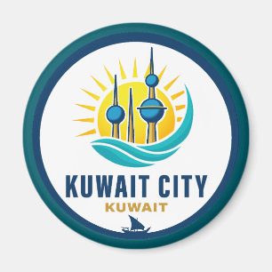 Kuwait Stadt Kuwait Naher Osten Magnet