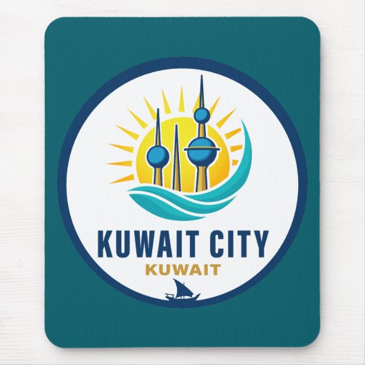 Kuwait-Stadt Kuwait Naher Osten Mousepad (Vorne)