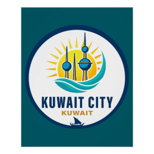 Kuwait Stadt Kuwait Naher Osten Poster