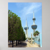 Kuwait Towers Poster (Vorne)