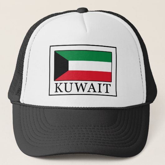 Kuwait Truckerkappe (Vorderseite)