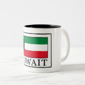 Kuwait Zweifarbige Tasse (VorderseiteRechts)