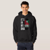 Kuwaiti And Iraqi Mix DNA Heritage Flag Hoodie (Vorne ganz)