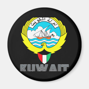 Kuwaiti-Emblem Magnet