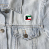 Kuwaitische Flagge, Flagge Kuwaits Button (Beispiel)